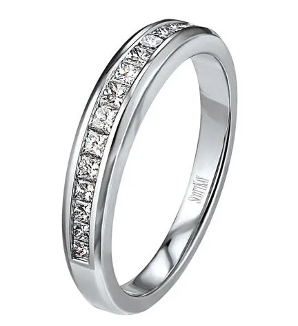 Platinum Scott Kay 'Contemporary' Band- Size 6.5