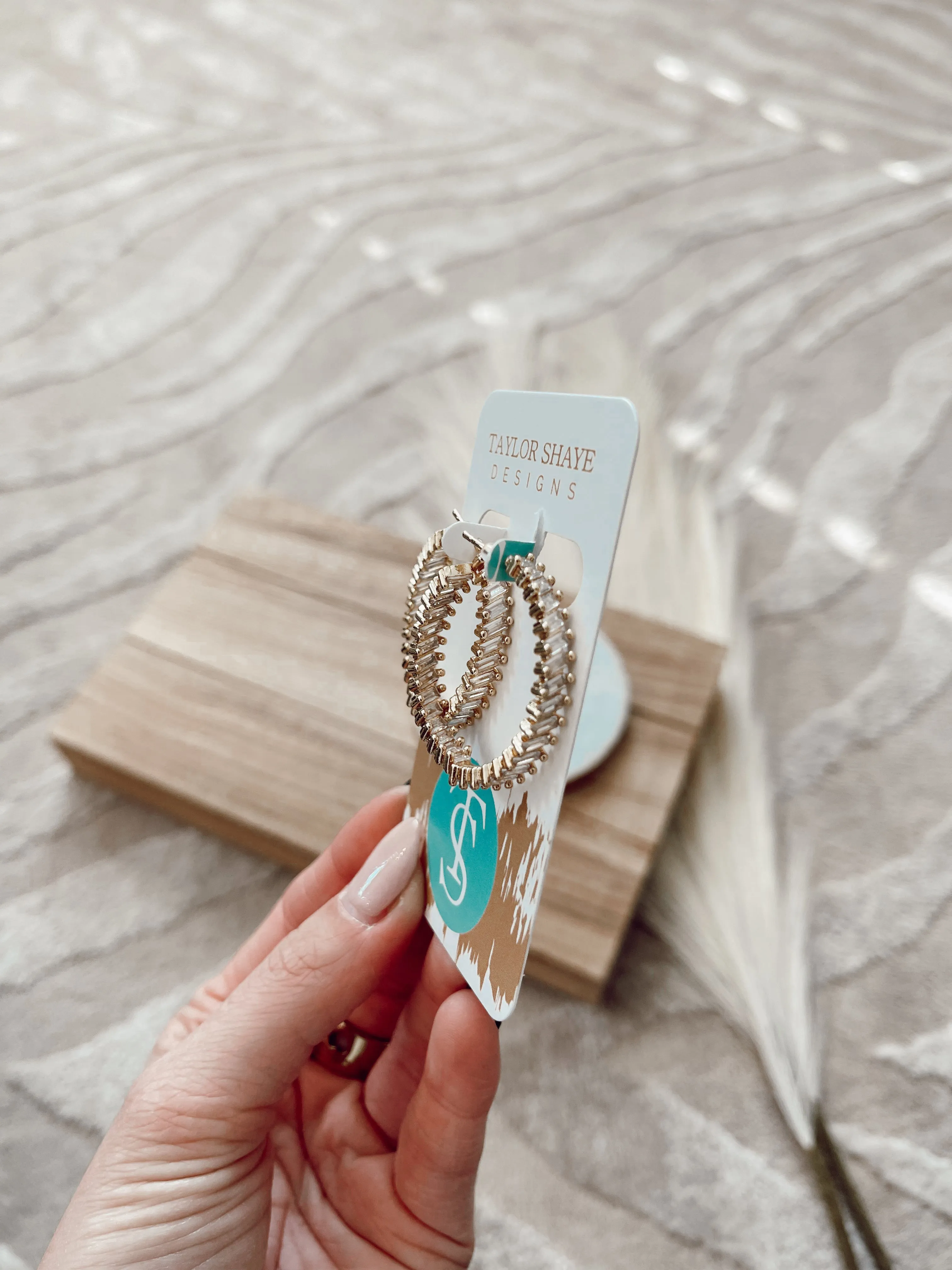 Pretty Girl Hoop Earrings