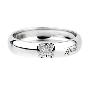 Recarlo Clover Diamond White Gold Ring