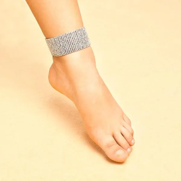 Rhinestone Anklet Bracelet Chain