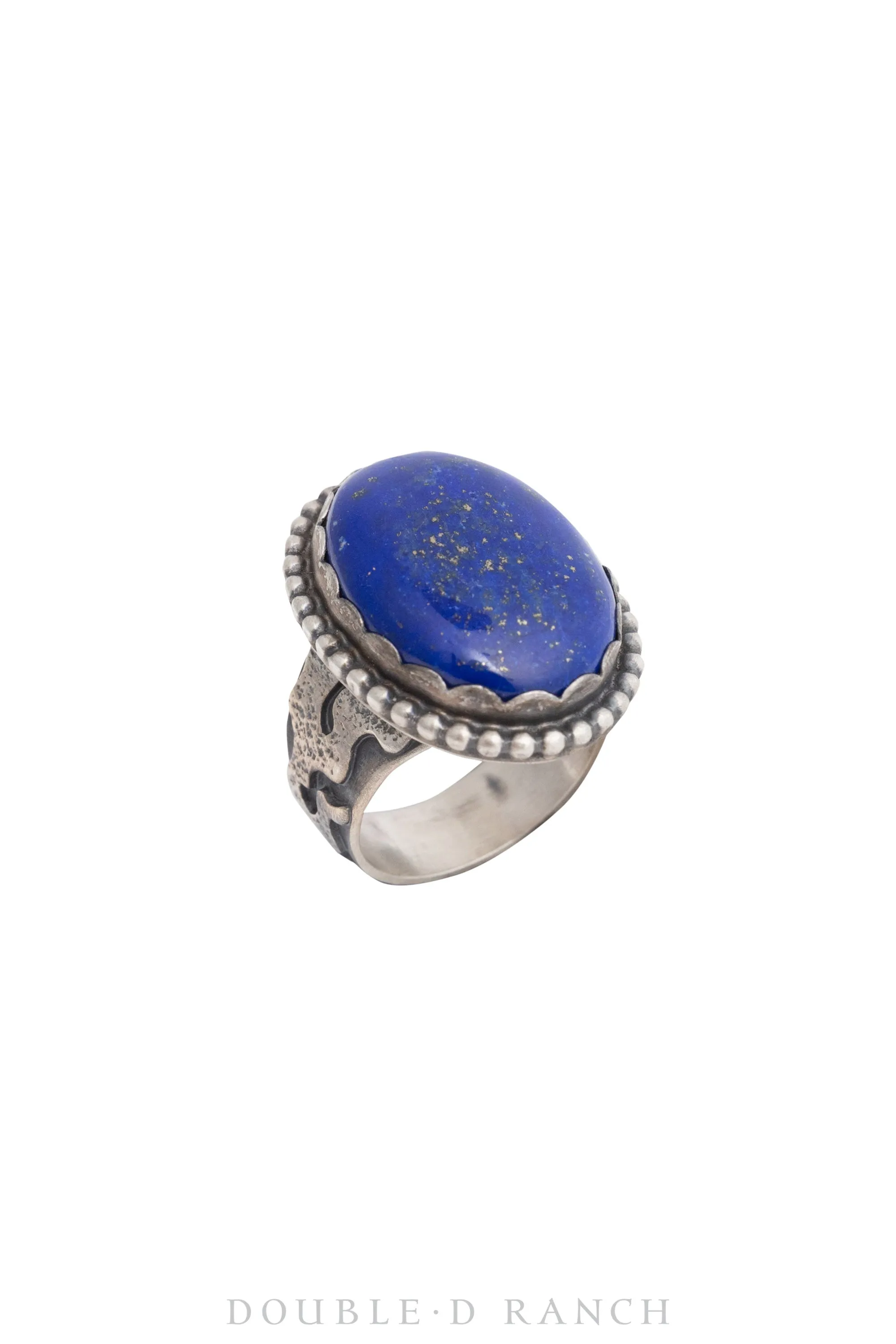 Ring, Natural Stone, Lapis, Single Stone, Contemporary, 1212B