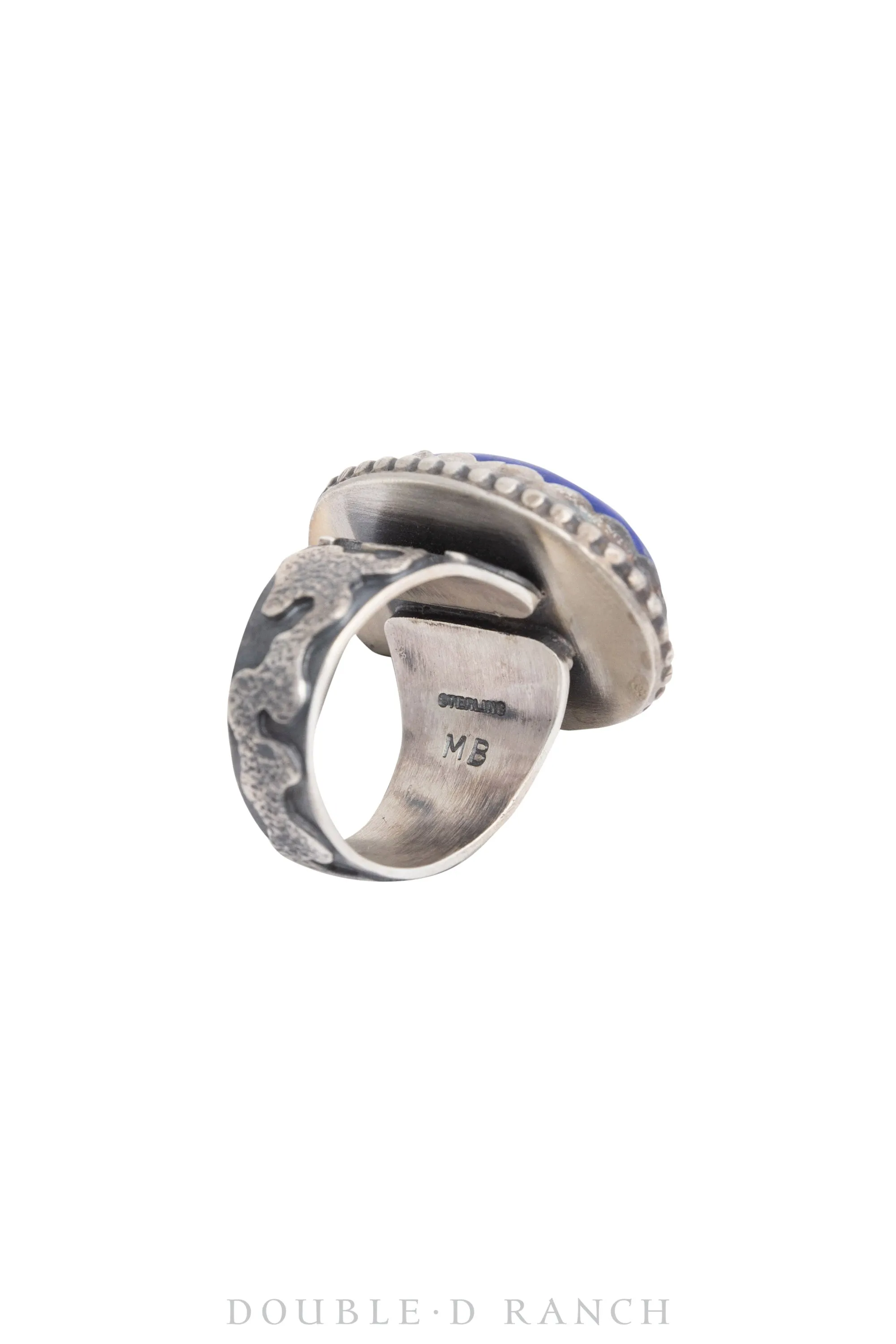 Ring, Natural Stone, Lapis, Single Stone, Contemporary, 1212B
