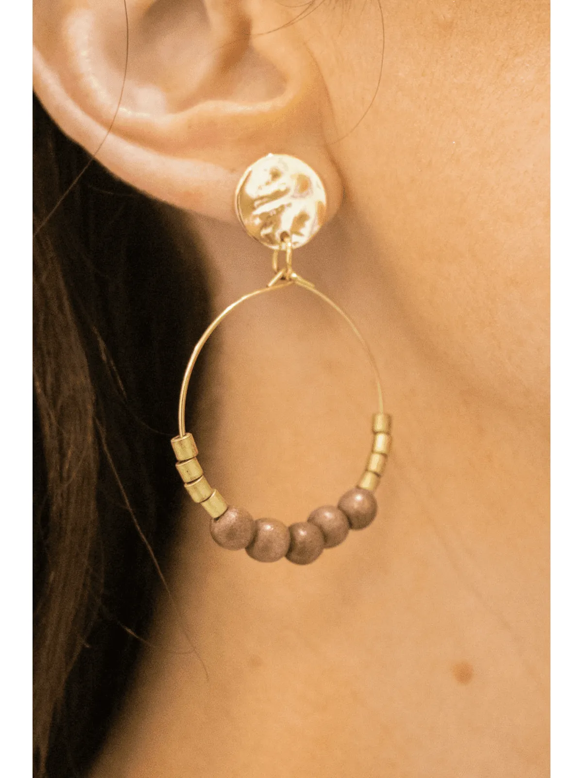 Sandy Daze Earrings- Handmade by MSC