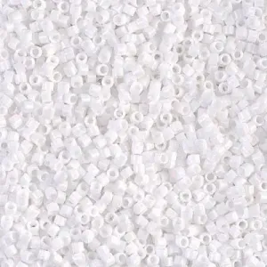 Shiny White D11-0200 | Seed Beads  | D11-0200 | Miyuki Delicas 11/0