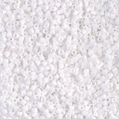 Shiny White D11-0200 | Seed Beads  | D11-0200 | Miyuki Delicas 11/0