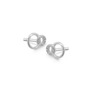 Silver Constance Studs