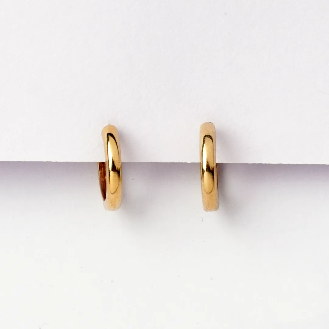 Simple & Classy 925 Sterling Silver Hoops