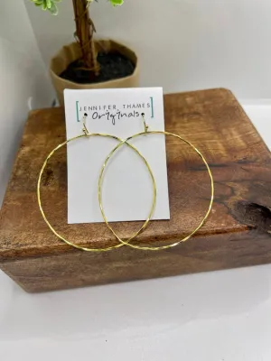 Simple saffron hoop
