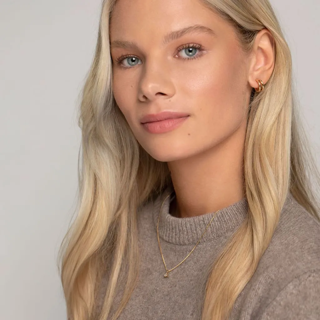 Sonas Half Hoops | 9ct Gold