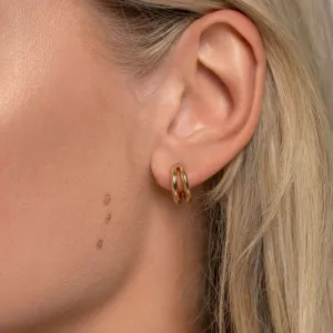Sonas Half Hoops | 9ct Gold