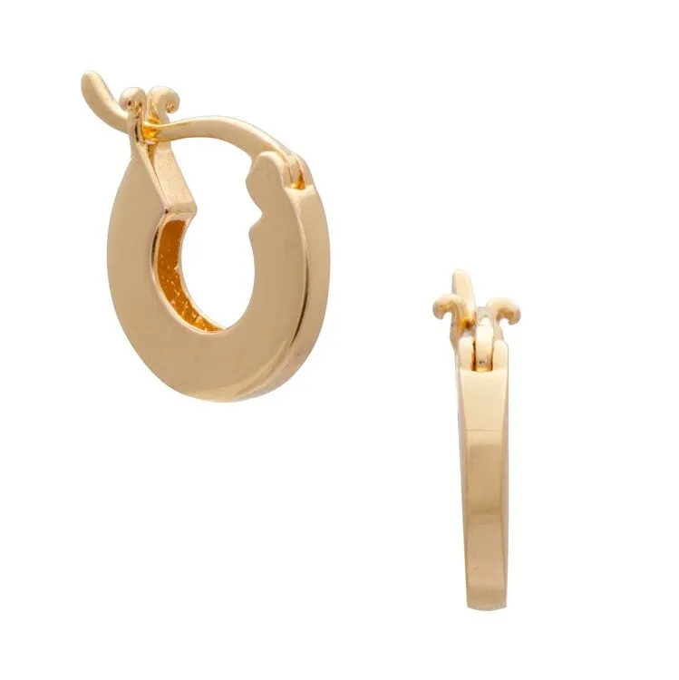 Stanley Hoops 11mm - Gold & Silver