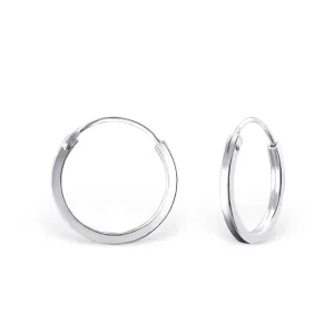 Sterling Silver 16mm Hoops
