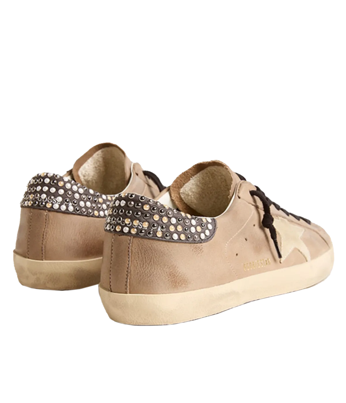 Super Star Sneaker in Marble & Dark Grey