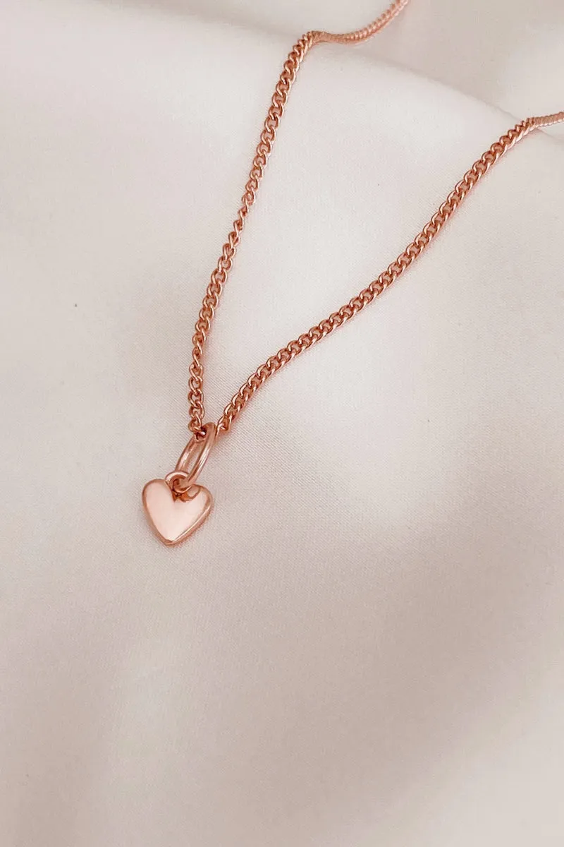 Sweetheart Pendant - Rose Gold