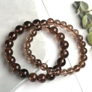 Tea Crystal Single Circle Bracelet Women's