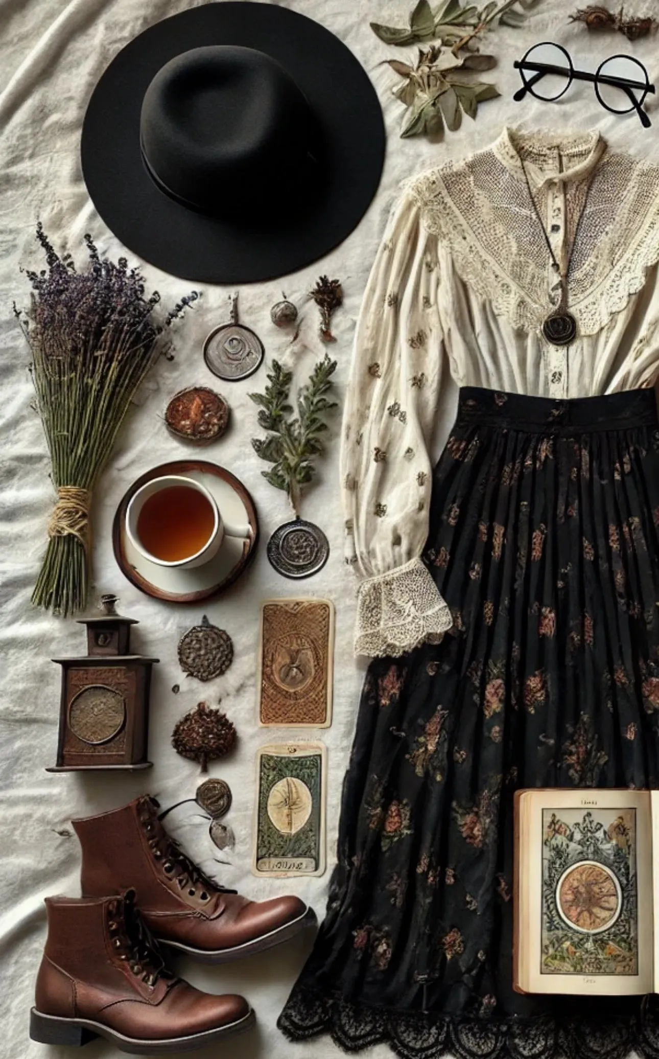The Aunts ~ Practical Magic Style Bundle Box ~ Womens Size XL/PLUS