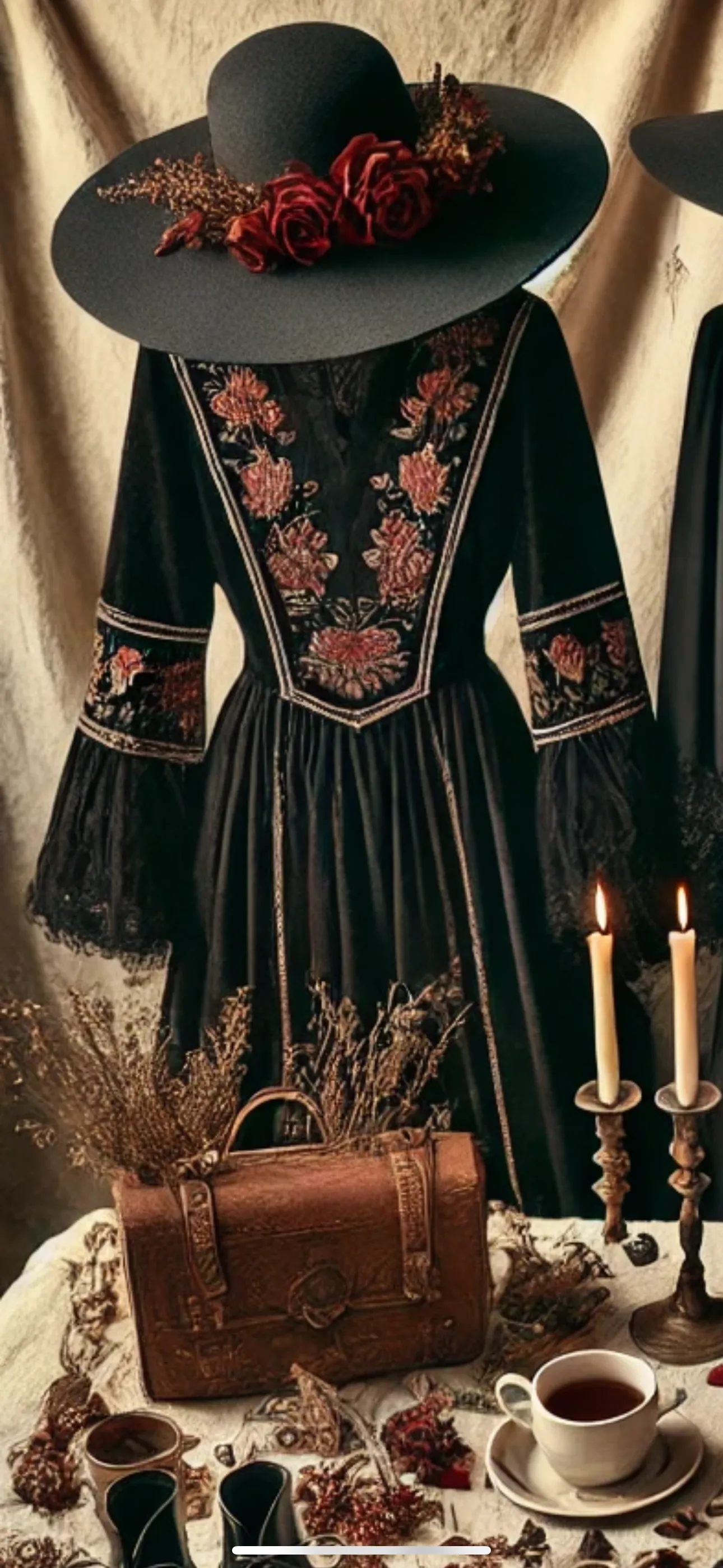The Aunts ~ Practical Magic Style Bundle Box ~ Womens Size XL/PLUS