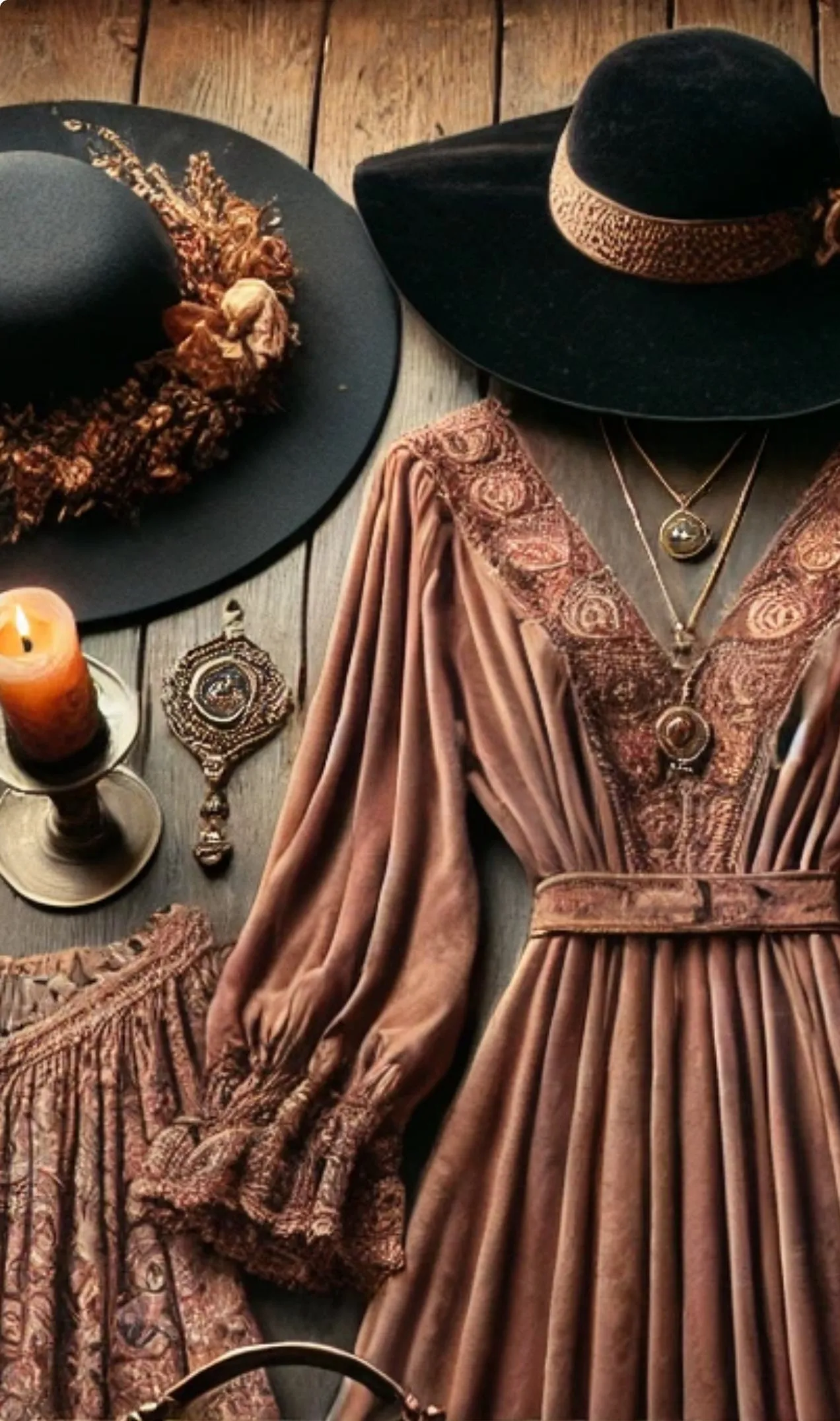 The Aunts ~ Practical Magic Style Bundle Box ~ Womens Size XL/PLUS
