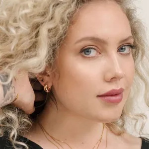 Toni Hoops - Gold & Silver