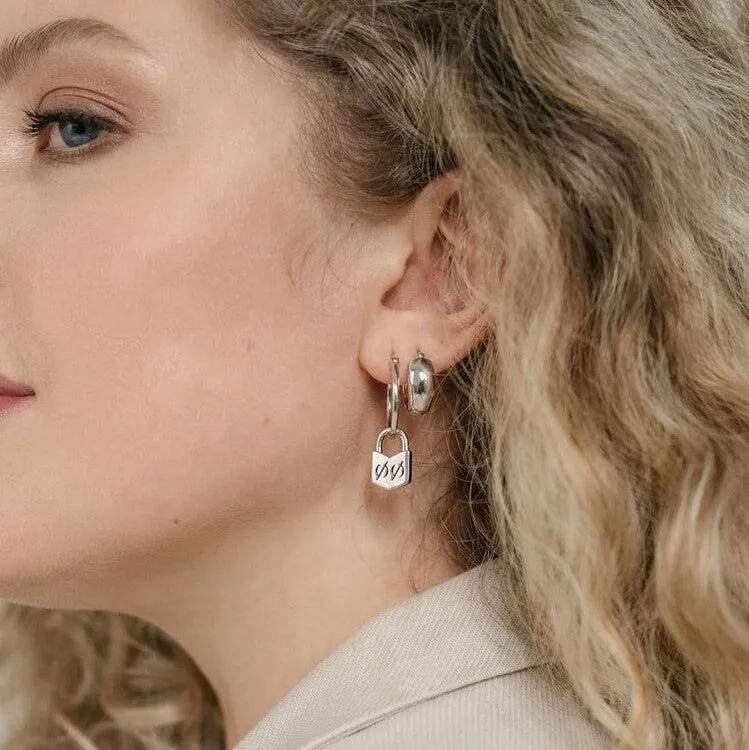 Toni Hoops - Gold & Silver