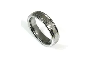 Tungsten Chain Link Design Band