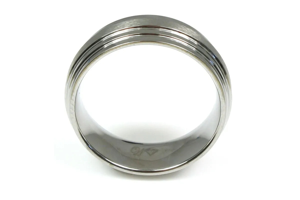 Tungsten Ridged Band