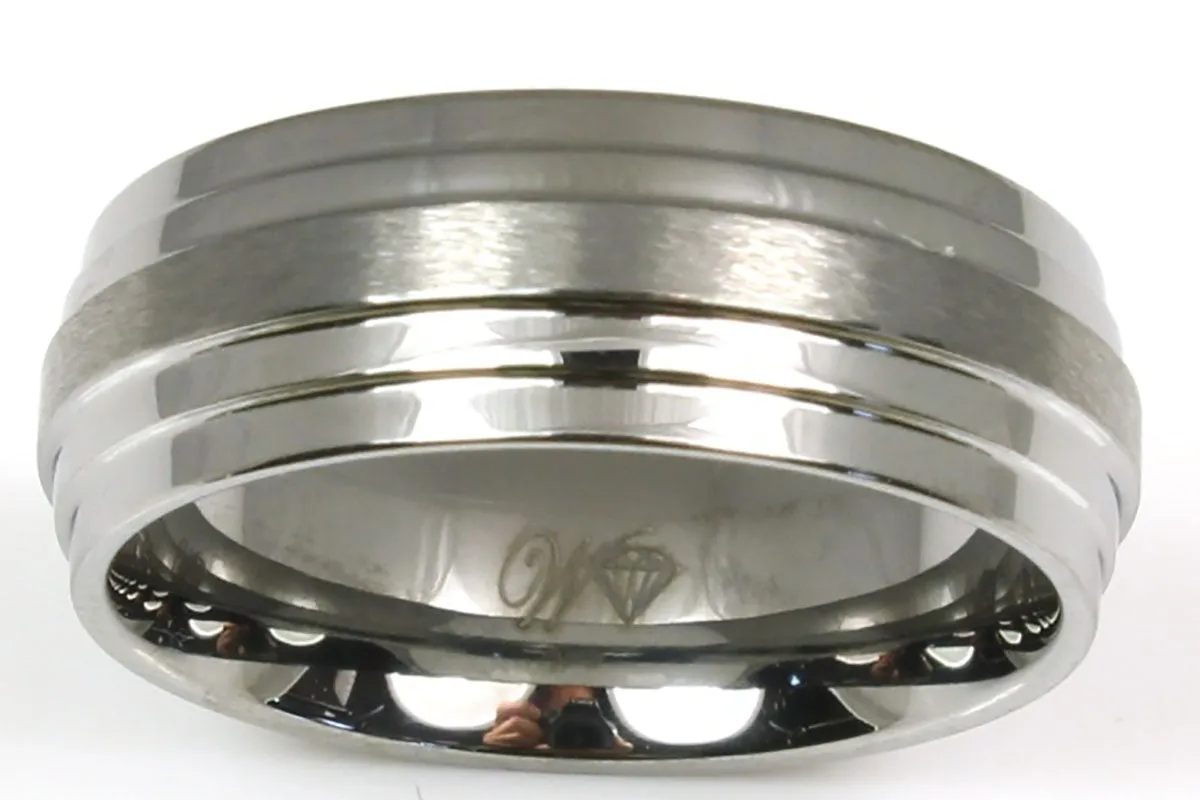 Tungsten Ridged Band