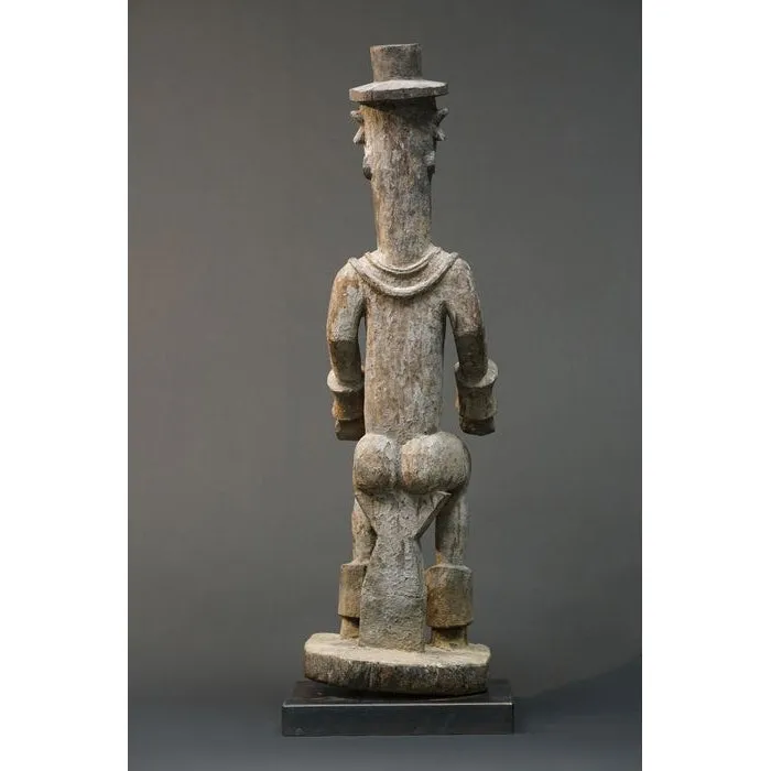Urhobo Omo Ogun Warrior Ikenga Male Statue, Nigeria #896