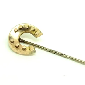 Victorian Horseshoe Cravat Tie Pin