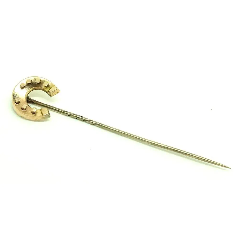 Victorian Horseshoe Cravat Tie Pin