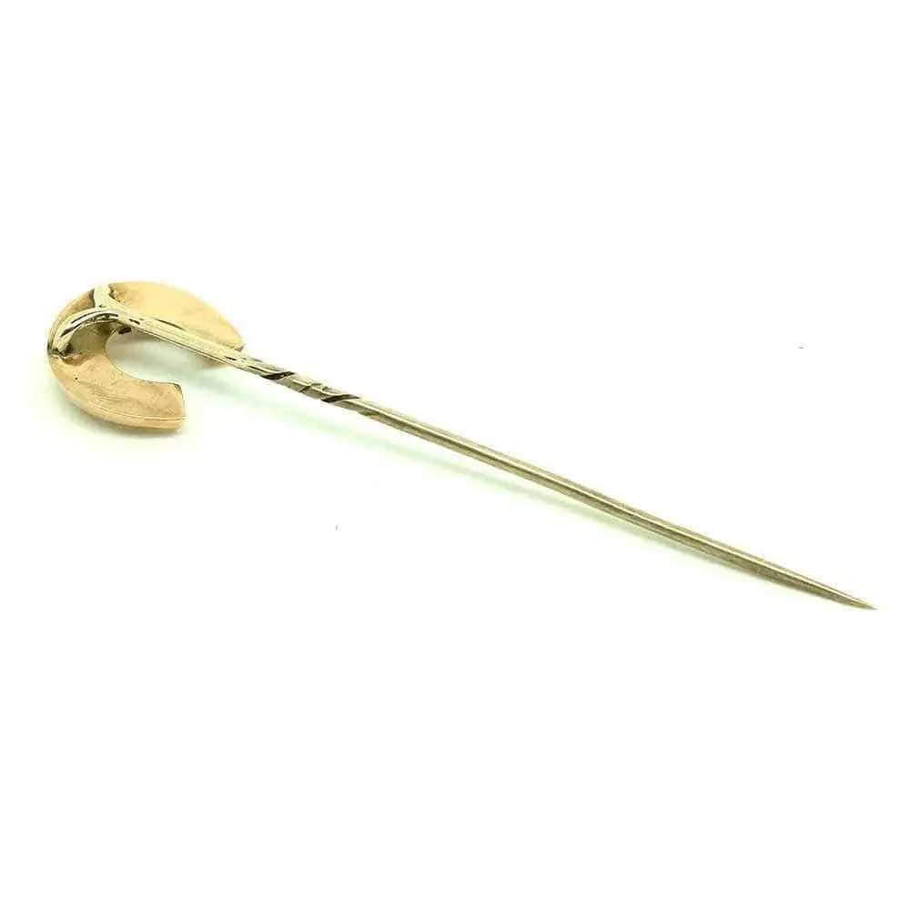Victorian Horseshoe Cravat Tie Pin