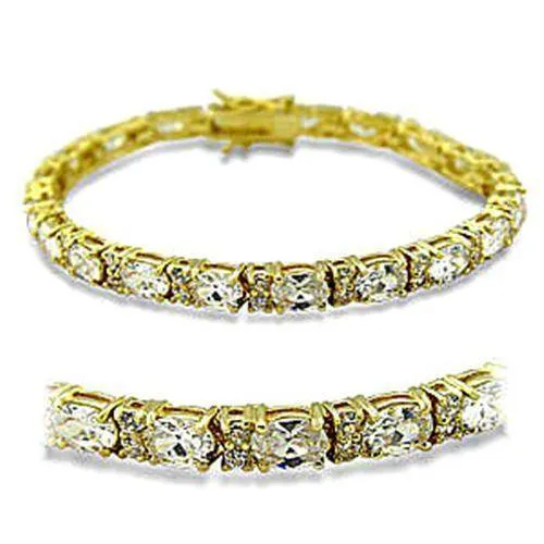 Women's Bracelets Style No. 415502 - Gold Brass Bracelet