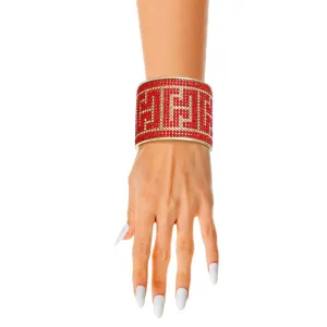 Women's Red Cuff Bracelet Little Extras That Make Your Outfits Pop