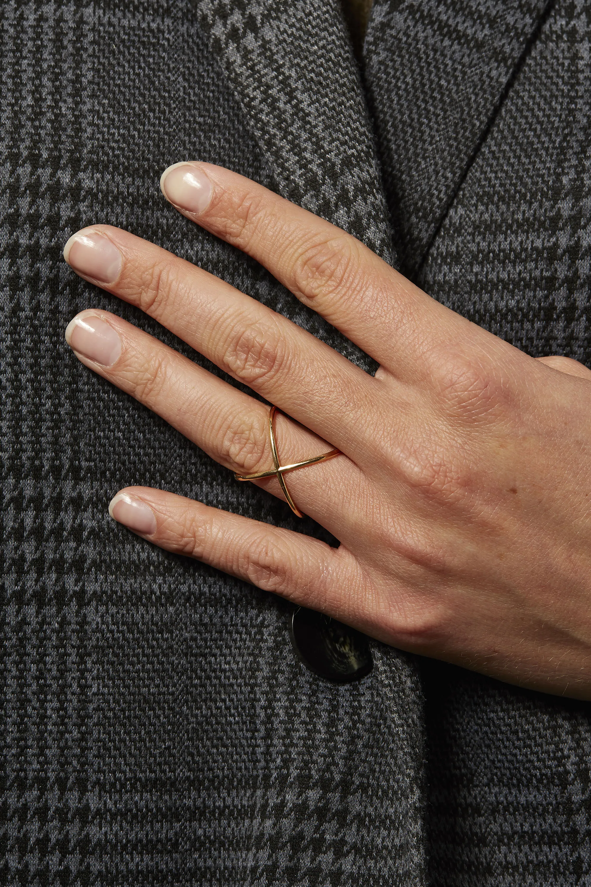 X Ring Rose Gold